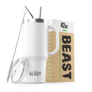 BEAST Stainless Steel Double Wall Insulated Tumbler With Straws