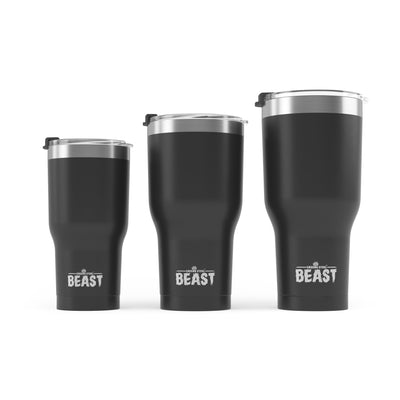 BEAST Stainless Steel Double Wall Insulated Tumblers - 20 oz, 30 oz, 40 oz