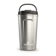 Stainless Steel Double Wall Insulated Coffee Mug with Lid and Handle - 12 oz & 16 oz