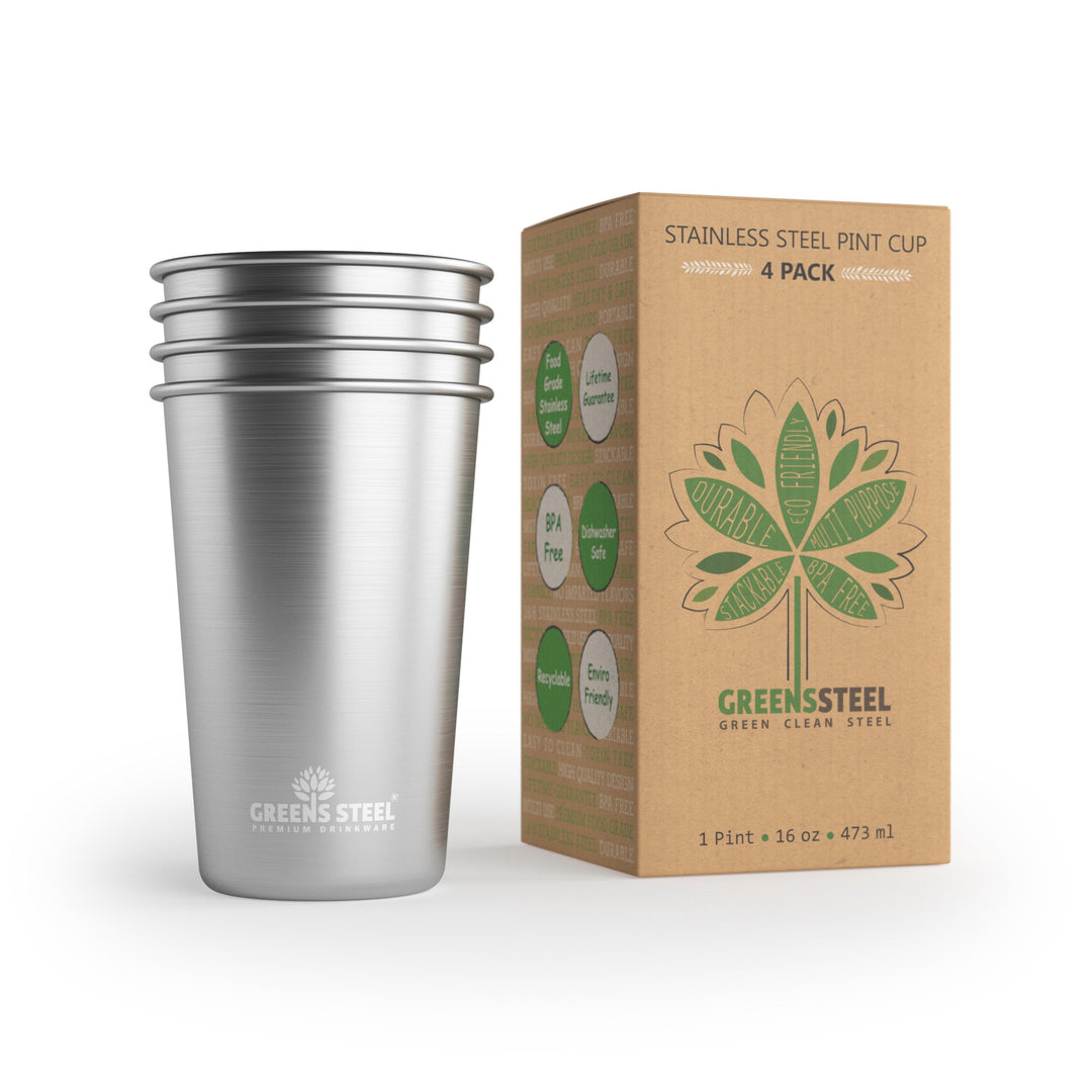 16 oz stainless steel cups