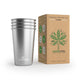 Stainless Steel Cups - 10 oz, 16 oz and 20 oz