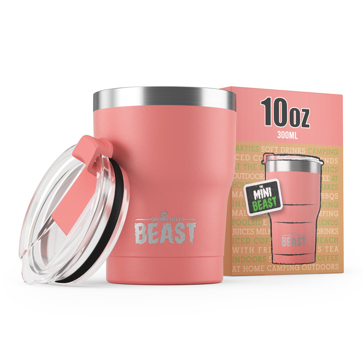 BEAST 30oz Teal Blue Tumbler - Stainless Steel Insulated Coffee Cup with  Lid, 2 Straws, Brush & Gift Box by Greens Steel 