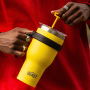 20 oz yellow tumbler